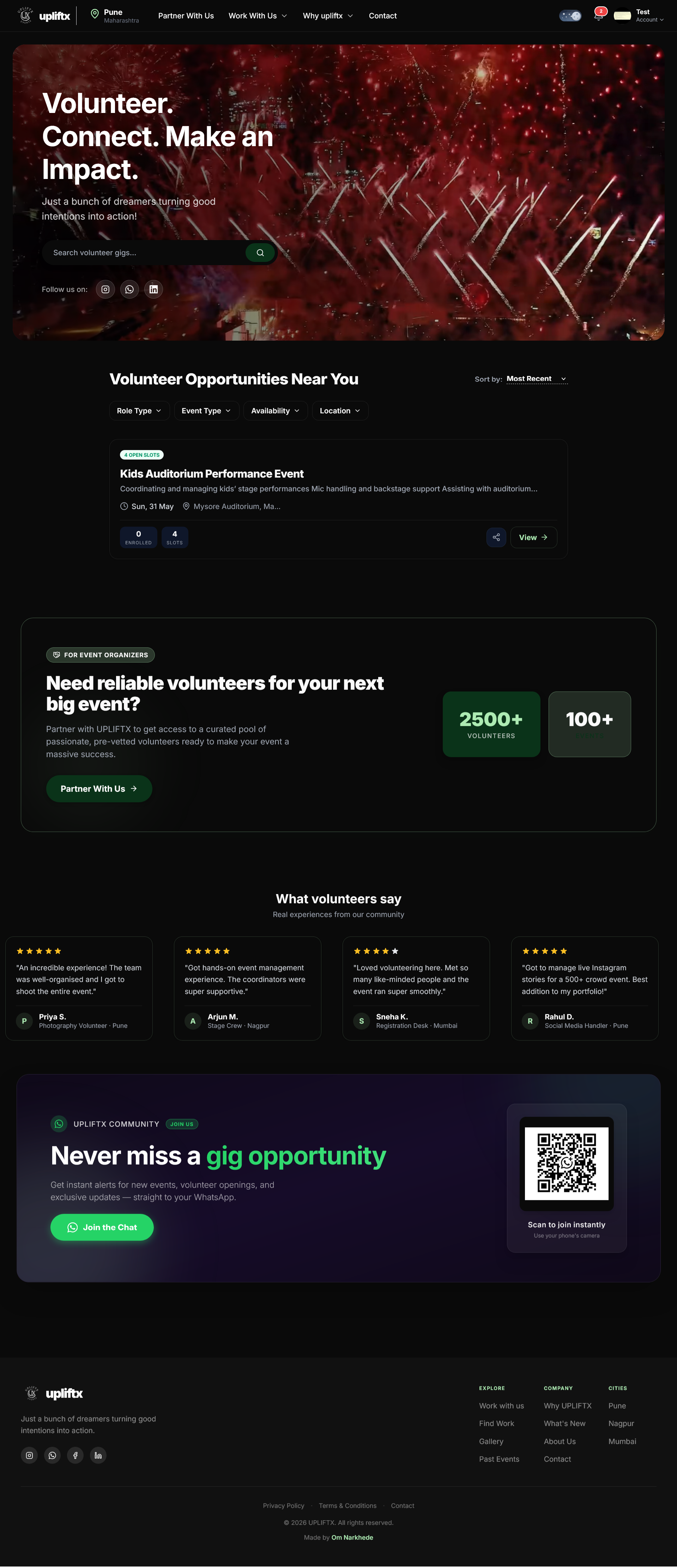 UPLIFTX screenshot